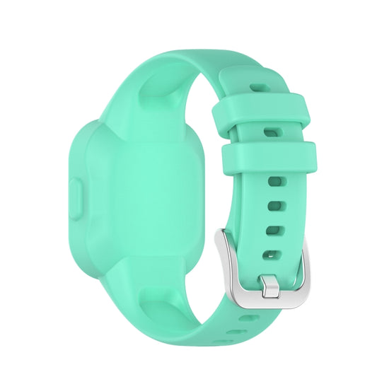 For Garmin Vivofit JR3 Silicone Pure Color Watch Band(Teal) by buy2fix