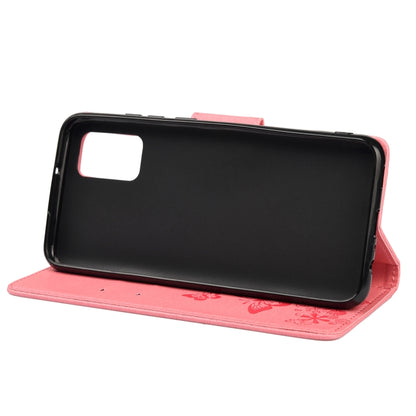 For Samsung Galaxy A32 5G Butterflies Embossing Horizontal Flip Leather Case with Holder & Card Slots & Wallet(Pink) by buy2fix