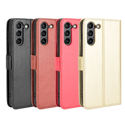 For Samsung Galaxy S21 FE Crazy Horse Texture Horizontal Flip Leather Case with Holder & Card Slots & Lanyard(Black) by buy2fix