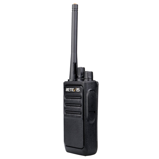 1 Pair RETEVIS RT17 2W 16CHS FRS Two Way Radio Handheld Walkie Talkie, US Plug(Black) by RETEVIS