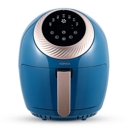 KONKA KGKZ-AS2 Smart Touch Screen Air Fryer Household Oil-free Electric Fryer French Fry Machine, Plug Type:EU Plug - Home & Garden by KONKA | Online Shopping UK | buy2fix