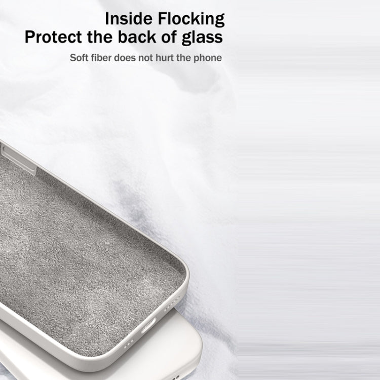 For Samsung Galaxy A31 Solid Color Imitation Liquid Silicone Straight Edge Dropproof Full Coverage Protective Case(Matcha Green) by buy2fix