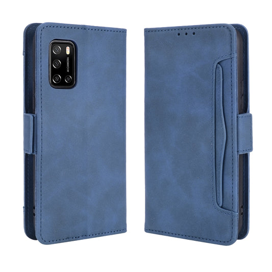 For Rakuten BIG S Skin Feel Calf Pattern Horizontal Flip Leather Case with Holder & Card Slots & Photo Frame(Blue) by buy2fix