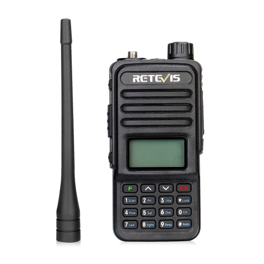 RETEVIS RT85 US Frequency 136.000-174.000MHz+400.000-470.000MHz 200CHS Dual Band Digital Two Way Radio Handheld Walkie Talkie(Black) by RETEVIS