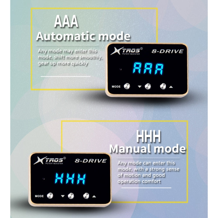 For Toyota 4 Runner 2010- TROS 8-Drive Potent Booster Electronic Throttle Controller Speed Booster - In Car by TROS | Online Shopping UK | buy2fix