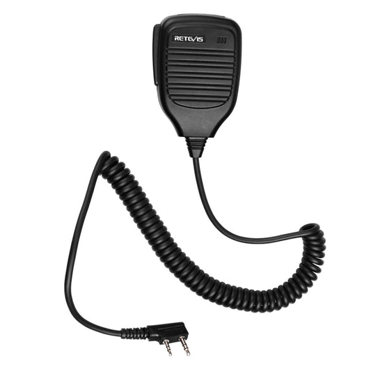 RETEVIS C9001 2 Pin Handheld PTT Speaker Microphone by RETEVIS