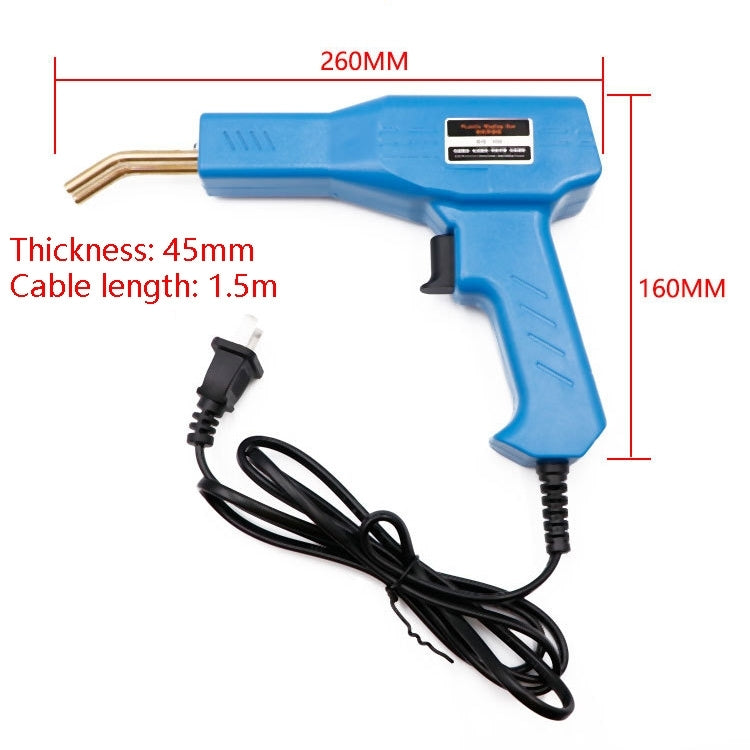 H50 Car Bumper Crack Repair Welding Machine Plastic Welding Nail Artifact, EU Plug(Black) - In Car by buy2fix | Online Shopping UK | buy2fix