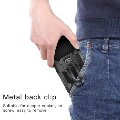 For Samsung Galaxy S21 FE Armor Warrior Shockproof PC + TPU Protective Case(Army Green) by buy2fix