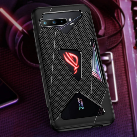 For Asus ROG Phone 3 TPU Cooling Gaming Phone All-inclusive Shockproof Case(Black)