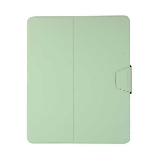 For iPad Air 13 2025 / 2024 / iPad Pro 12.9 2022 / 2021 Electric Pressed Texture Horizontal Flip Leather Tablet Case with Holder & Pen Slot(Mint Green) by buy2fix