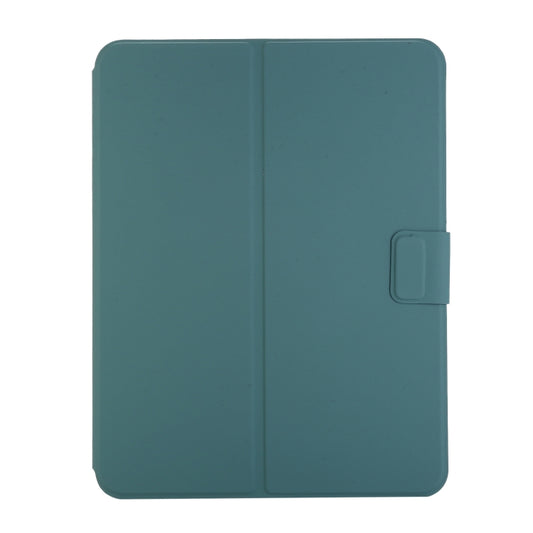 For iPad Pro 11 2022 / 2021 Electric Pressed Texture Horizontal Flip Leather Tablet Case with Holder & Pen Slot(Dark Green) by buy2fix