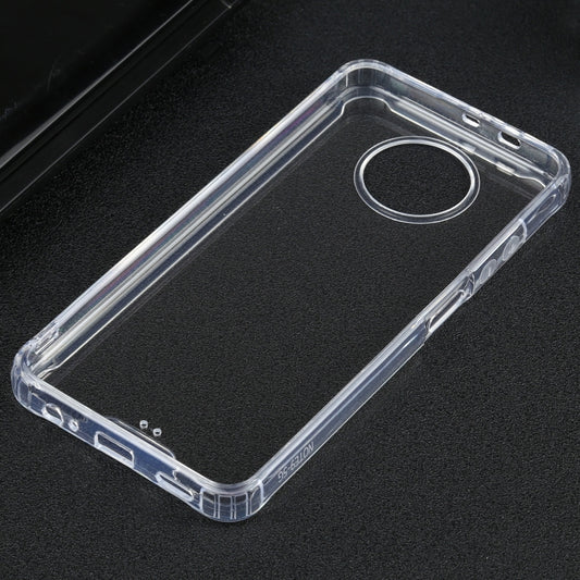 For Xiaomi Redmi Note 9 5G / Note 9T 5G Four-corner Shockproof Transparent TPU + PC Protective Case by buy2fix