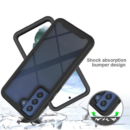 For Samsung Galaxy S21 FE Starry Sky Solid Color Series Shockproof PC + TPU Protective Case(Rose Red) by buy2fix