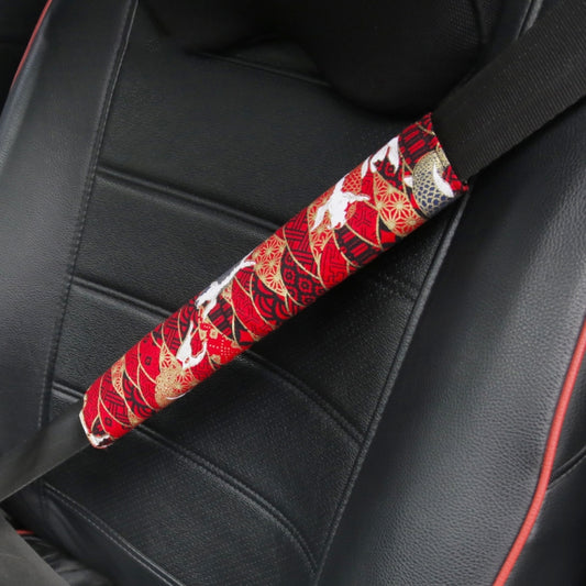 Car Seat Belt Protective Cover(Koi Red) by buy2fix