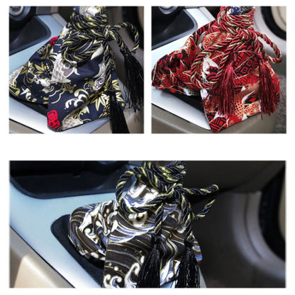 Car Personality Gear Cover Automatic Manual Gear Lever Dustproof Cover(Sea Wave Blue) by buy2fix