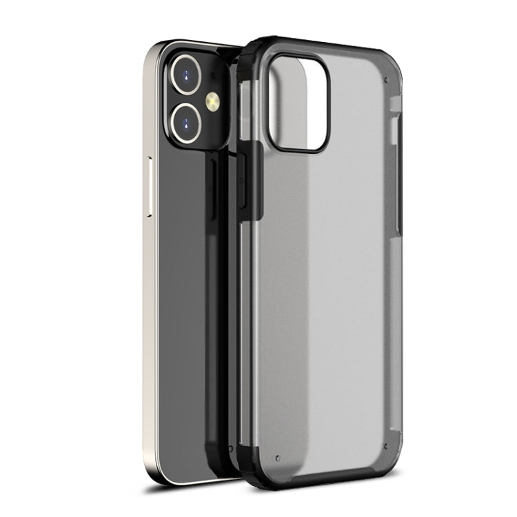 For iPhone 11 Shockproof Ultra-thin Frosted TPU + PC Protective Case (Black) - iPhone 11 Cases by WK | Online Shopping UK | buy2fix