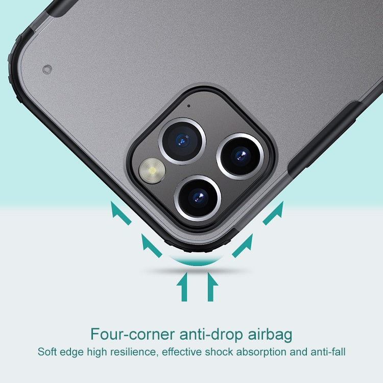 For iPhone 11 Pro Shockproof Ultra-thin Frosted TPU + PC Protective Case (Black) - iPhone 11 Pro Cases by WK | Online Shopping UK | buy2fix