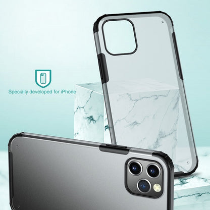 For iPhone 11 Pro Max Shockproof Ultra-thin Frosted TPU + PC Protective Case (Black) - iPhone 11 Pro Max Cases by WK | Online Shopping UK | buy2fix