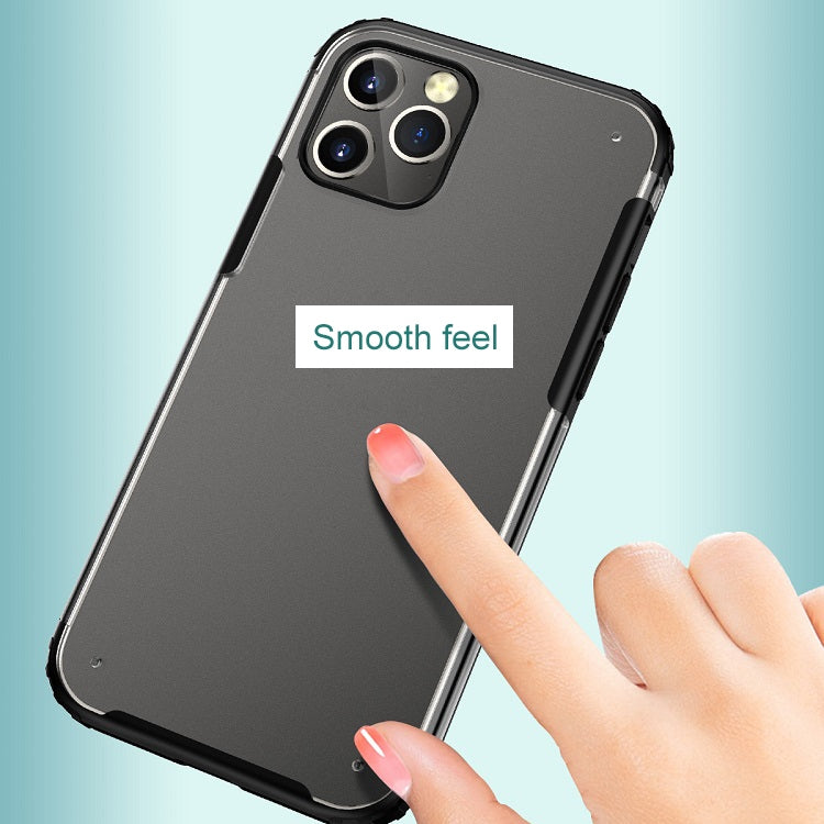 For iPhone 11 Pro Max Shockproof Ultra-thin Frosted TPU + PC Protective Case (Black) - iPhone 11 Pro Max Cases by WK | Online Shopping UK | buy2fix