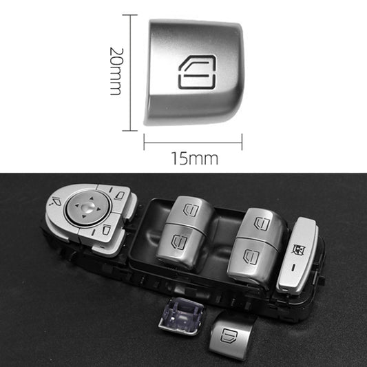 Car Window Glass Lift Switch Button for Mercedes-Benz W205 / W253 after 2015(No.2 Button) by buy2fix