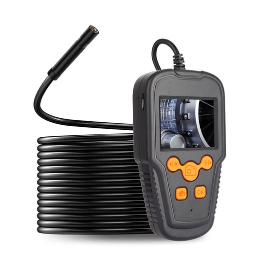 P60A 5.5mm 1080P 2.4 inch IPS Screen IP68 Waterproof HD Digital Endoscope, Length:5m Hard Cable by buy2fix