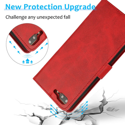 Calf Texture 2 in 1 Detachable Magnetic Back Cover Horizontal Flip Leather Case with Holder & Card Slots & Wallet & Photo Frame For iPhone 8 Plus / 7 Plus(Red) by buy2fix