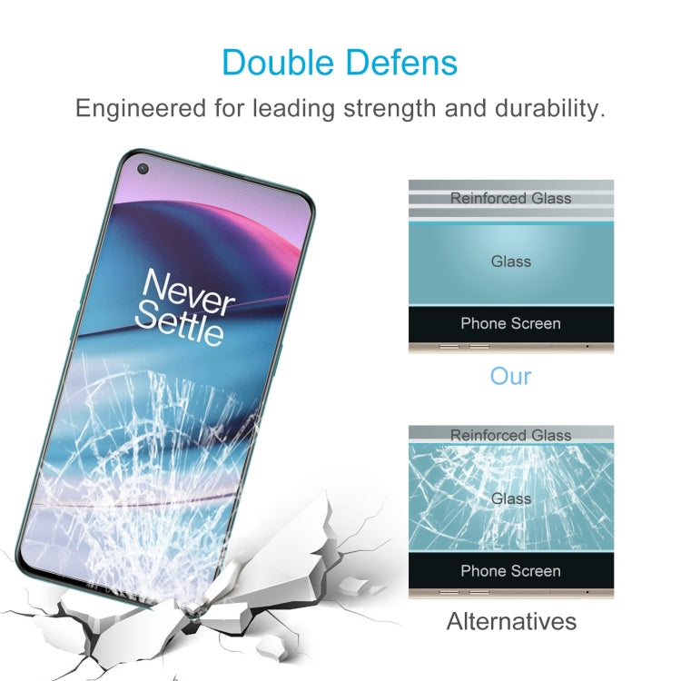 For OnePlus Nord CE 5G / Nord CE 2 5G 10 PCS 0.26mm 9H 2.5D Tempered Glass Film by buy2fix