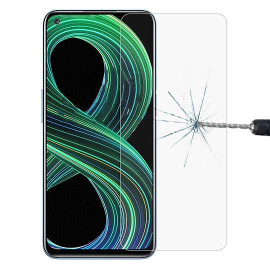 For OPPO Realme 8 5G / 8S 5G 0.26mm 9H 2.5D Tempered Glass Film