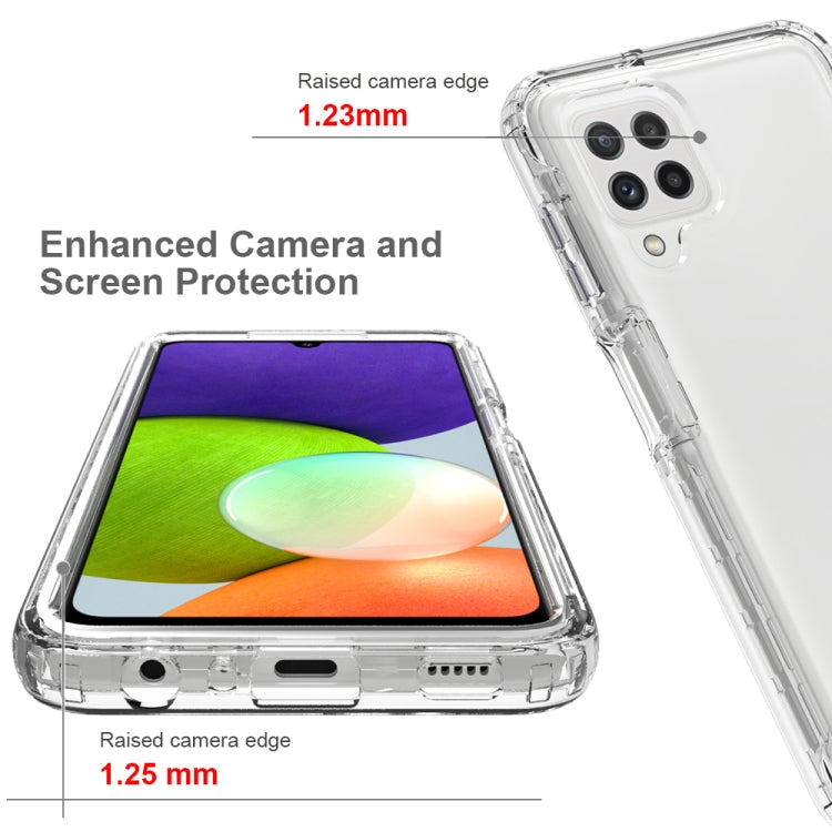For Samsung Galaxy A22 4G Shockproof Highly Transparent PC+TPU Protective Case by buy2fix