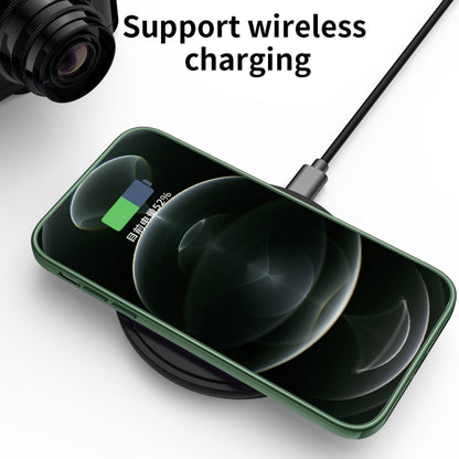 For iPhone 11 Ultra-thin Electroplating Dandelion Pattern Protective Case (Dark Green) by buy2fix