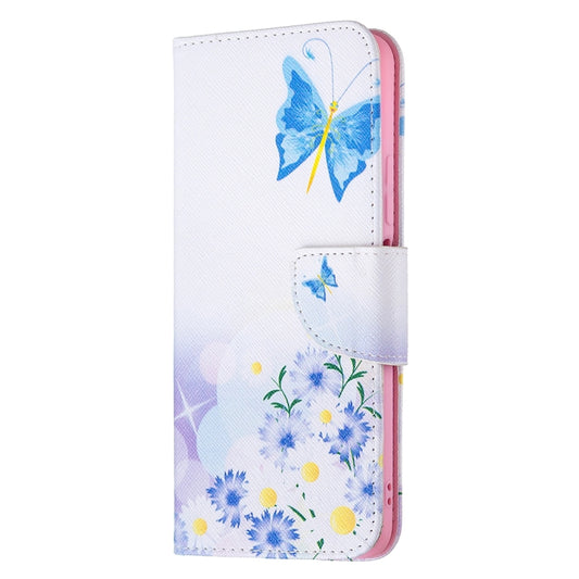 For Xiaomi Mi 11 Lite Colored Drawing Pattern Horizontal Flip Leather Case with Holder & Card Slots & Wallet(Butterfly Love) by buy2fix