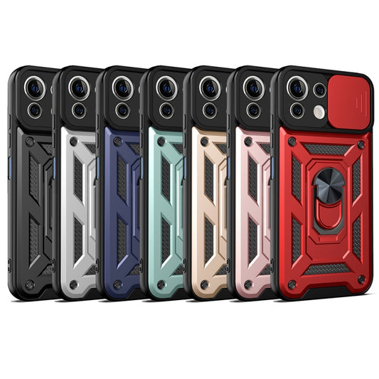 For Xiaomi Mi 11 Lite 5G/4G Sliding Camera Cover Design TPU+PC Protective Case(Black) by buy2fix