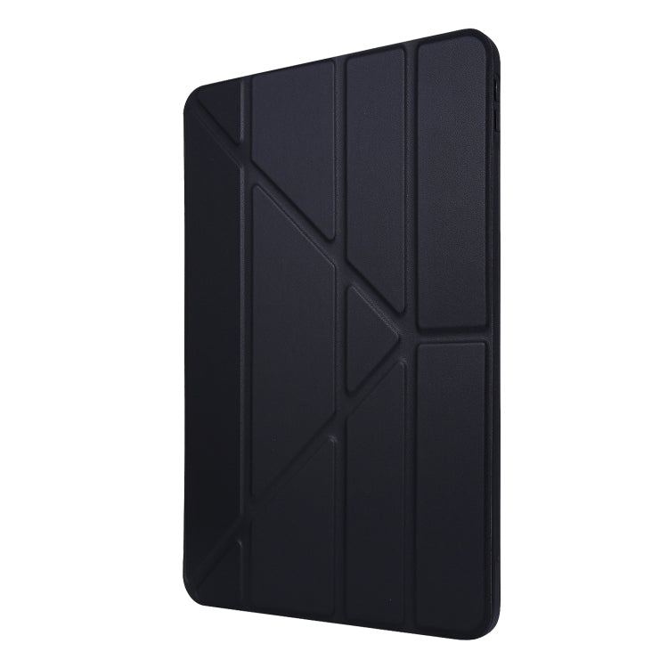 For iPad Pro 11 2022 / 2021 TPU Horizontal Deformation Flip Leather Tablet Case with Holder(Black) by buy2fix