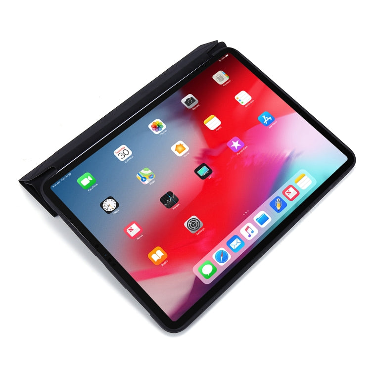 For iPad Pro 11 2022 / 2021 TPU Horizontal Deformation Flip Leather Tablet Case with Holder(Black) by buy2fix