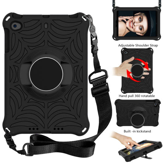 Spider King EVA Protective Case with Adjustable Shoulder Strap & Holder For iPad Mini 5 / 4 / 3 / 2 / 1(Black) by buy2fix