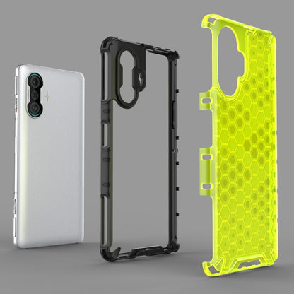 For Xiaomi Redmi K40 Gaming Shockproof Honeycomb PC + TPU Protective Case(Green) by buy2fix