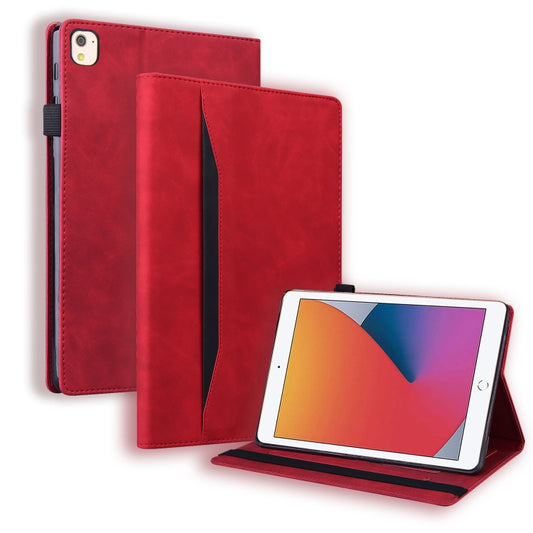 For iPad 10.2 2019 & 2020 / Pro 10.5 inch Business Shockproof Horizontal Flip Leather Case with Holder & Card Slots & Photo Frame & Pen Slot & Sleep / Wake-up Function(Red) by buy2fix