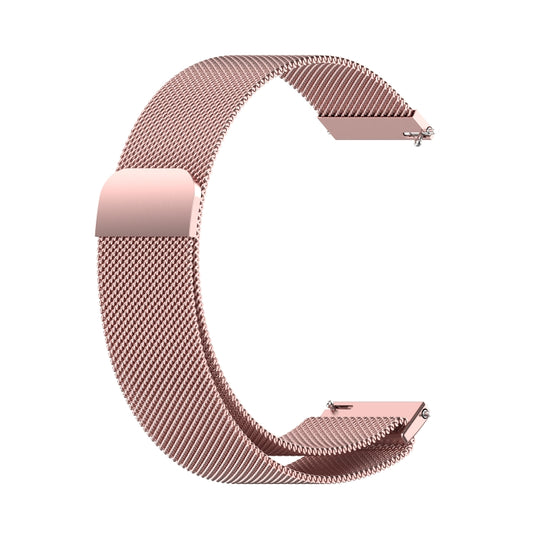For Huawei Watch 3 / 3 Pro 22mm Milanese Loop Watch Band(Rose Pink) by buy2fix