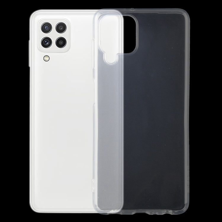 For Samsung Galaxy A22 4G EU Version 0.75mm Ultra-thin Transparent TPU Soft Protective Case by buy2fix