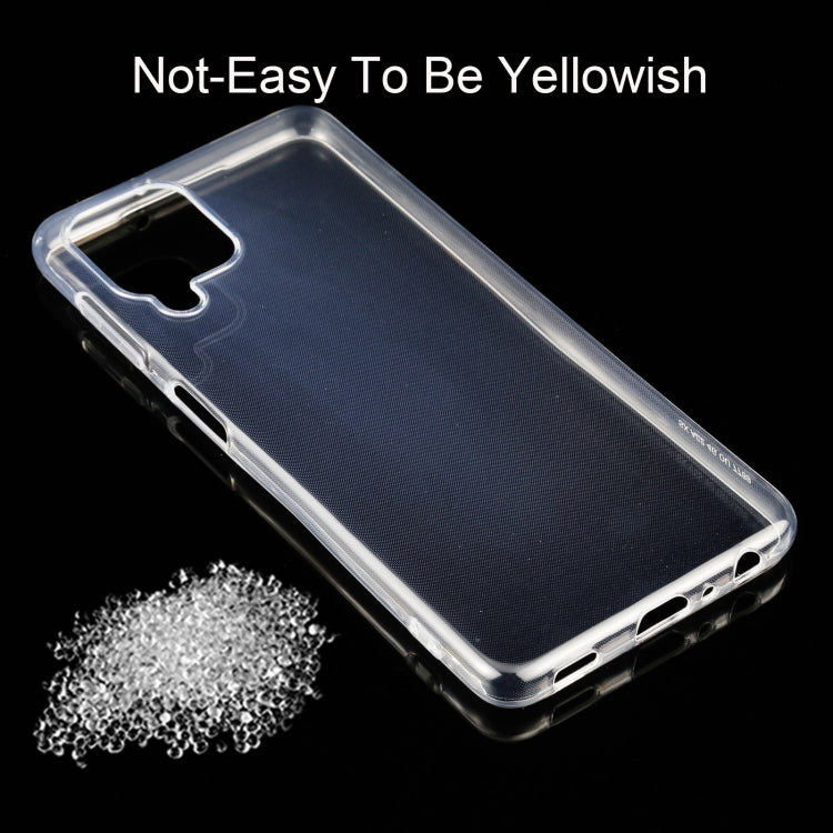 For Samsung Galaxy A22 4G EU Version 0.75mm Ultra-thin Transparent TPU Soft Protective Case by buy2fix