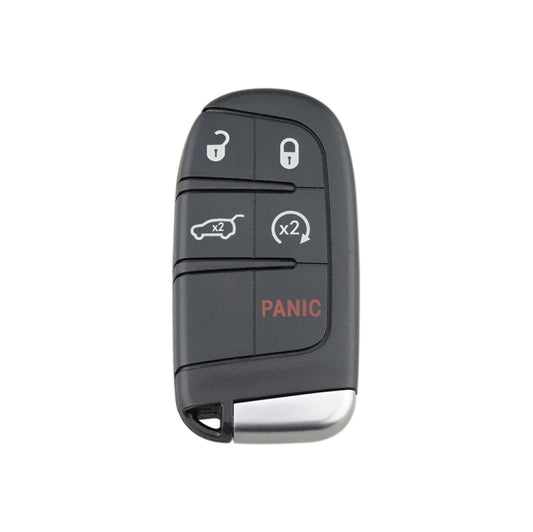 5-button Car Key M3N40821302 433MHZ 46 Chip for Jeep Grand Cherokee SUV by buy2fix