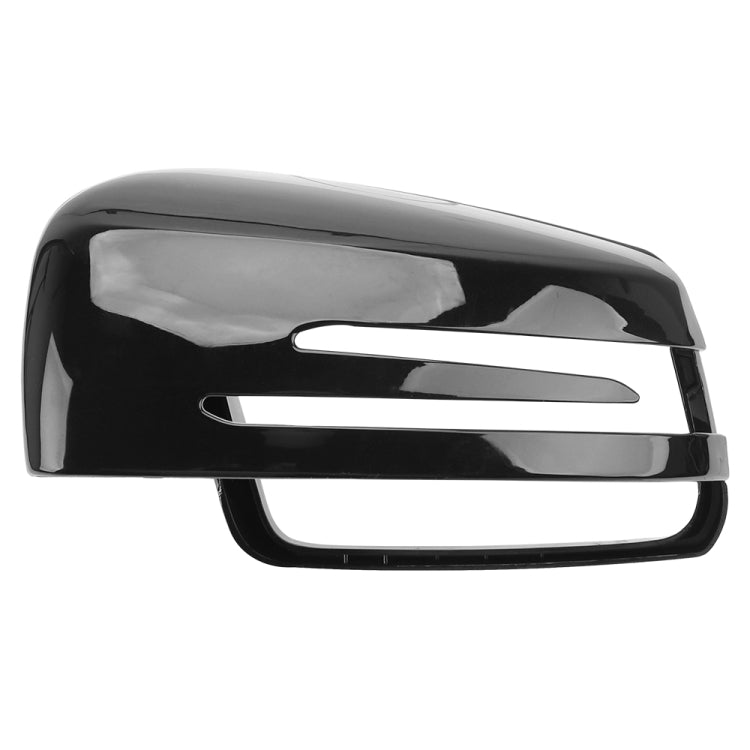 Car Reversing Rearview Mirror Housing for Mercedes-Benz W204 / W212, Style:Left Side(Bright Black) by buy2fix