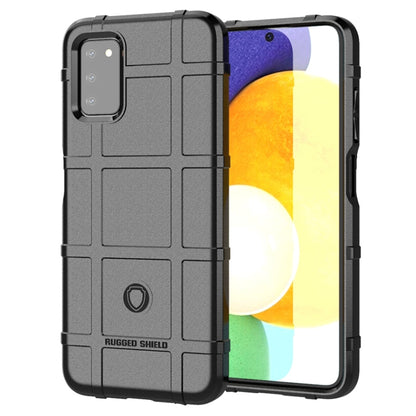 For Samsung Galaxy A03s Full Coverage Shockproof TPU Case(Black) by buy2fix