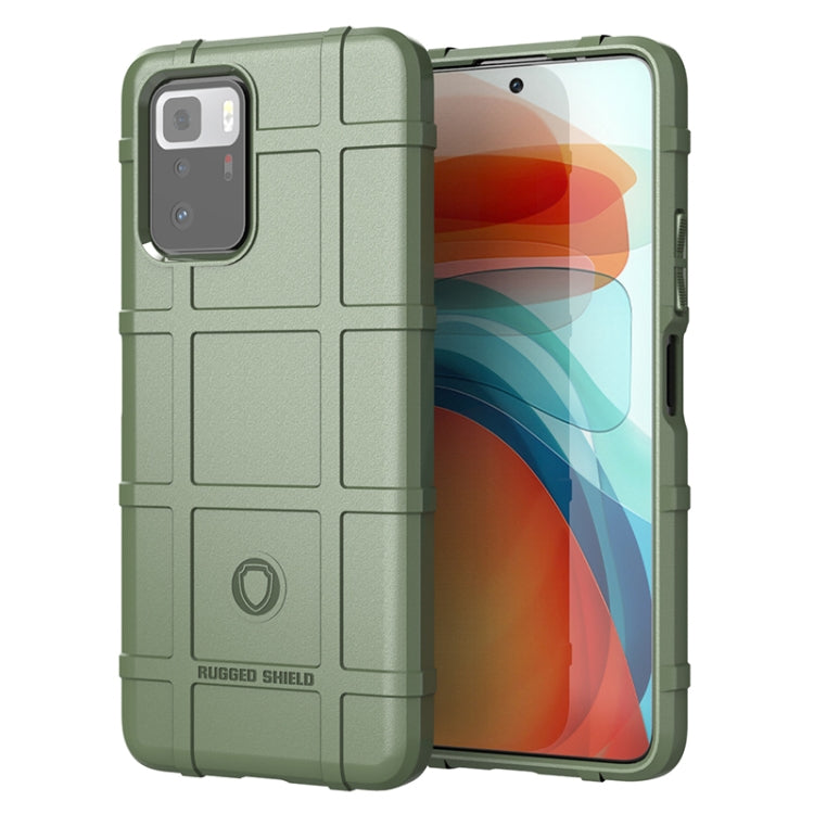 For Xiaomi Redmi Note 10 Pro Full Coverage Shockproof TPU Case(Green) by buy2fix