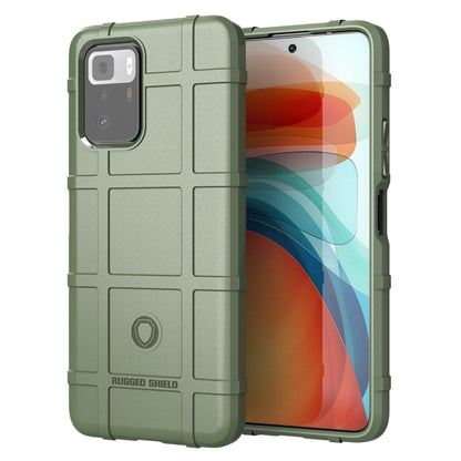 For Xiaomi Redmi Note 10 Pro Full Coverage Shockproof TPU Case(Green) by buy2fix