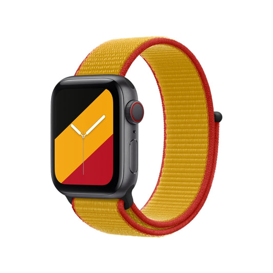 International Series Loopback Watch Bands For Apple Watch Ultra 49mm&Watch Ultra 2 49mm / Series 9&8&7 45mm / SE 3&SE 2&6&SE&5&4 44mm / 3&2&1 42mm(Belgium) by buy2fix