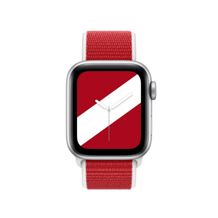 International Series Loopback Watch Bands For Apple Watch Ultra 49mm&Watch Ultra 2 49mm / Series 9&8&7 45mm / SE 3&SE 2&6&SE&5&4 44mm / 3&2&1 42mm(Denmark) by buy2fix