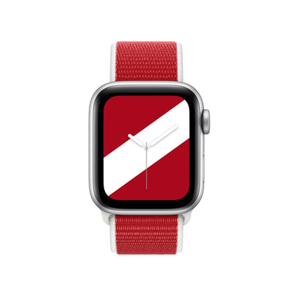 International Series Loopback Watch Bands For Apple Watch Ultra 49mm&Watch Ultra 2 49mm / Series 9&8&7 45mm / SE 3&SE 2&6&SE&5&4 44mm / 3&2&1 42mm(Denmark) by buy2fix