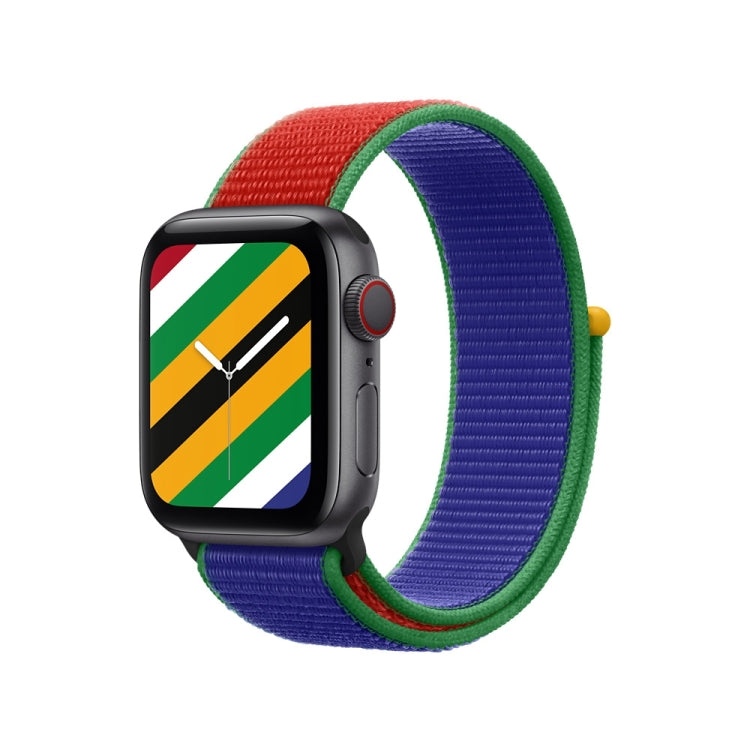 International Series Loopback Watch Bands For Apple Watch Ultra 49mm&Watch Ultra 2 49mm / Series 9&8&7 45mm / SE 3&SE 2&6&SE&5&4 44mm / 3&2&1 42mm(South Africa) by buy2fix