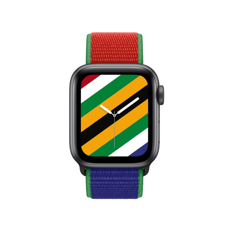 International Series Loopback Watch Bands For Apple Watch Ultra 49mm&Watch Ultra 2 49mm / Series 9&8&7 45mm / SE 3&SE 2&6&SE&5&4 44mm / 3&2&1 42mm(South Africa) by buy2fix